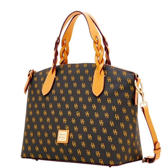 Dooney & Bourke Blakely Celeste Satchel - Brown Tmoro - Picture 2 of 4